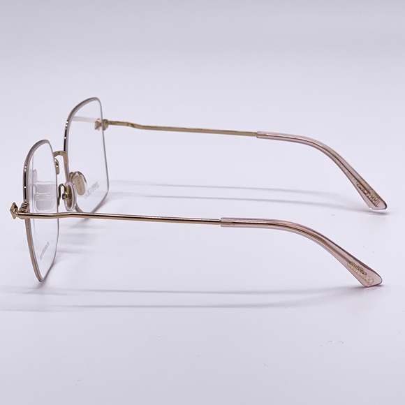 NEW JIMMY CHOO JC262 J5G GOLD SQUARE WOMEN’S EYEGLASSES JIMMY CHOO JC 262 GOLD - Picture 5 of 11